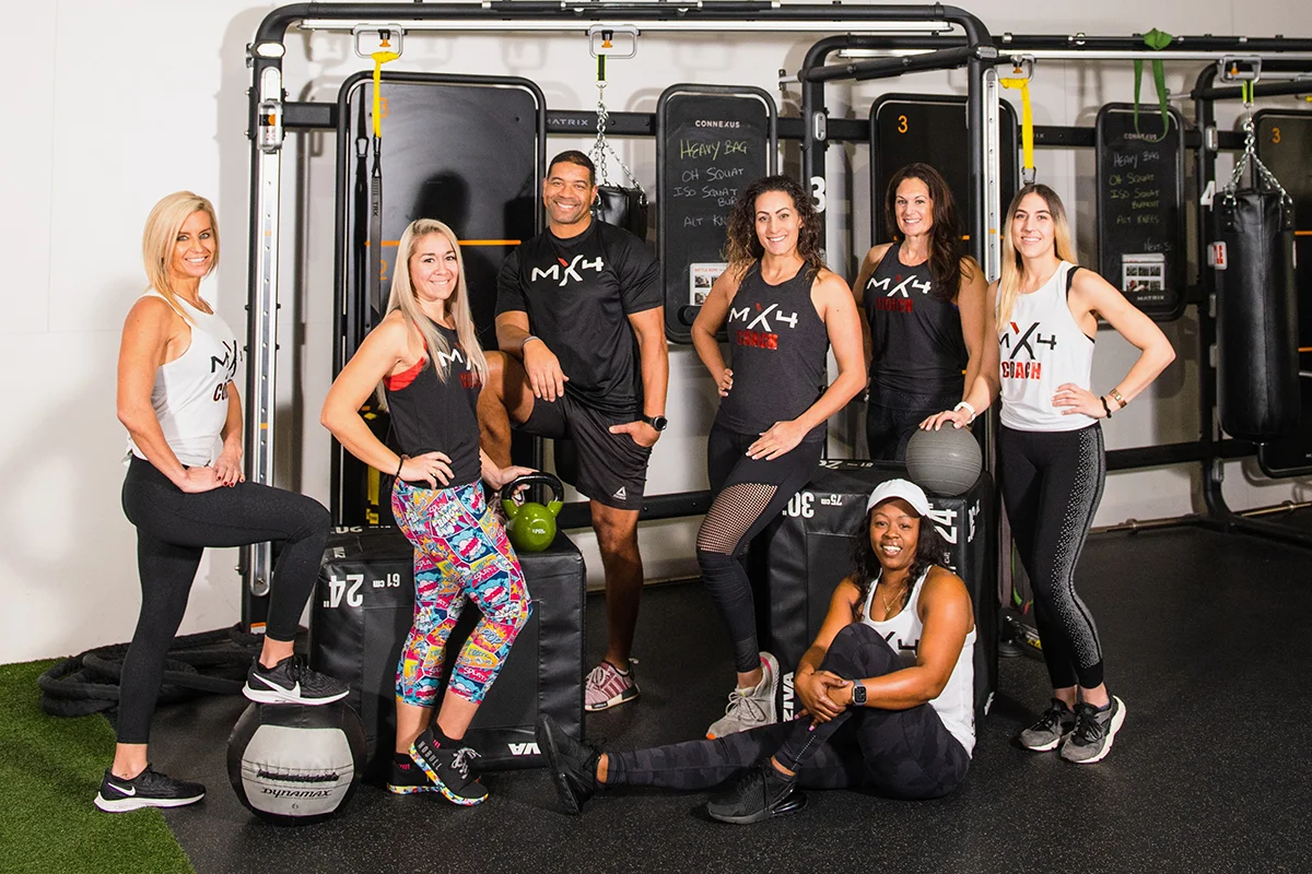 Delta Valley MX4 coaches with functional training equipment