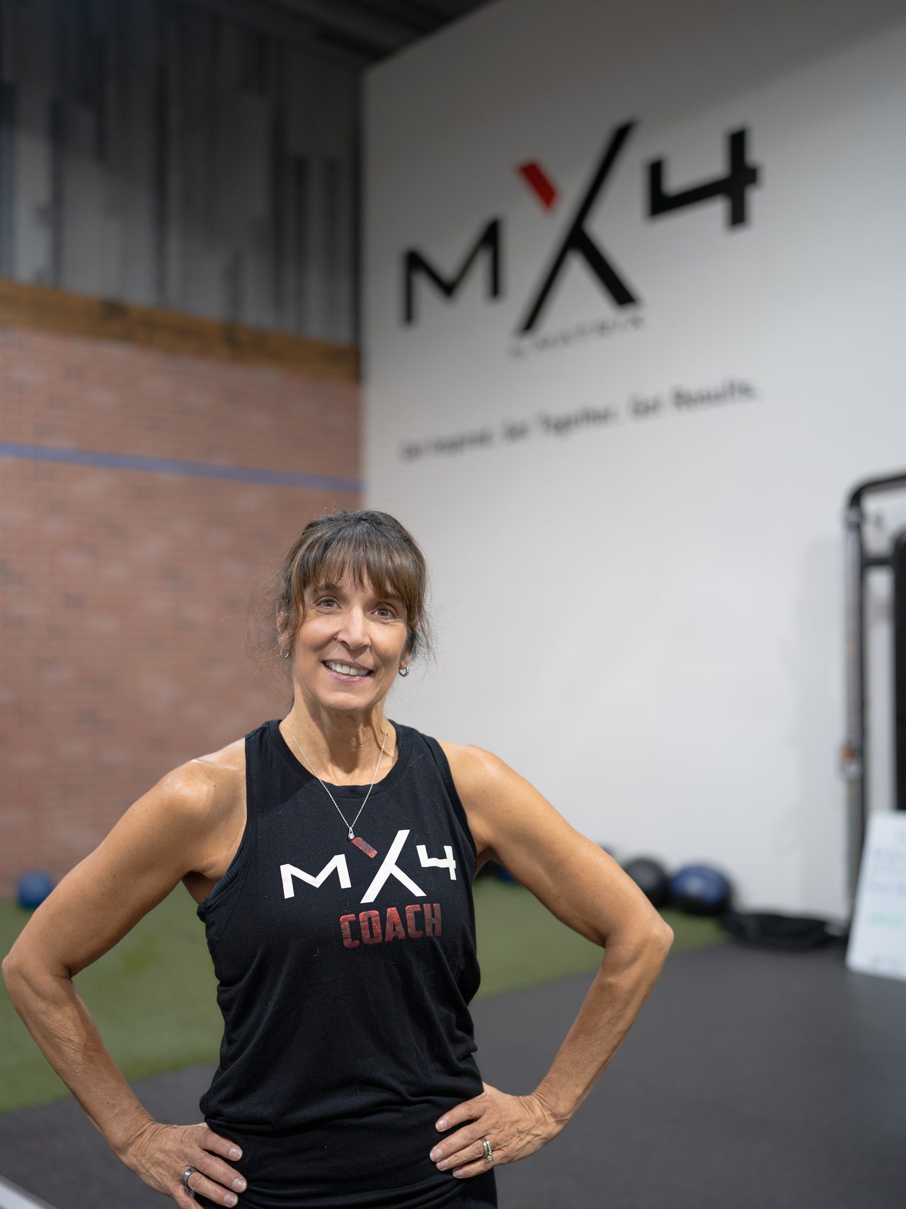 Tina, MX4 coach at Delta Valley Health Club